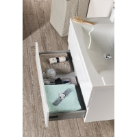 Sapho Koupelnový set WAVE 80, bílá KSET-047