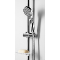 Bruckner SCHMITZ podomítkový sprchový set s pákovou baterií, 2 výstupy, chrom 863.142.1