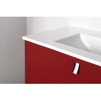Sapho Koupelnový set MITRA 120, dvojumyvadlo, bordo KSET-007