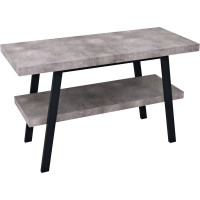 Sapho TWIGA umyvadlový stolek 110x72x50 cm, černá mat/cement VC453-110-7