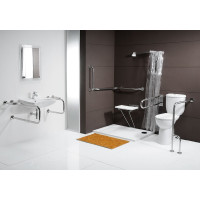 CREAVIT HANDICAP WC kombi zvýšený sedák, spodní odpad, bílá BD301.410.00
