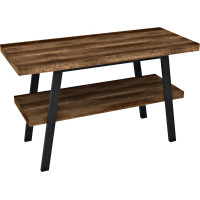 Sapho TWIGA umyvadlový stolek 110x72x50 cm, černá mat/dub tmavý VC453-110-11