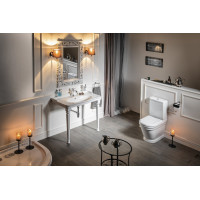 CREAVIT ANTIK WC kombi, spodní/zadní odpad, bílá WCSET08-ANTIK