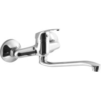 Aqualine AQUALINE 35 nástěnná baterie, ramínko ploché zvýšené, chrom 52145
