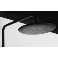 Sapho SOLARIS sprchový sloup s termostatickou baterií, černá/zlato mat WD139G