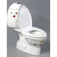 CREAVIT KID WC kombi dětské, spodní odpad, dekor CK301.400.0F