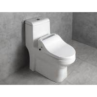 Sapho HUBERT WC kombi, zadní/spodní odpad s elektronickým bidetem USPA LUX UB-6635RU-2
