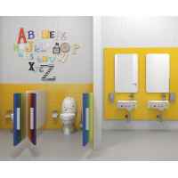 CREAVIT KID WC kombi dětské, spodní odpad, dekor CK301.400.0F