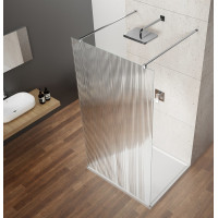 Gelco VARIO CHROME jednodílná sprchová zástěna do prostoru, sklo nordic, 900 mm GX1590-01