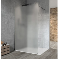Gelco VARIO CHROME jednodílná sprchová zástěna k instalaci ke stěně, matné sklo, 1100 mm GX1411GX1010