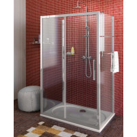 Polysan LUCIS LINE třístěnný sprchový kout 1300x700x700mm L/P varianta DL1315DL3215DL3215