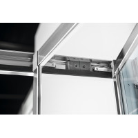 Polysan EASY čtvercový sprchový kout 800x800mm, skládací dveře, L/P varianta, čiré sklo EL1980EL3215