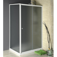 Aqualine AMADEO obdélníkový sprchový kout 1200x900 mm, L/P varianta, sklo Brick BTS120BTP90
