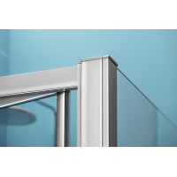 Polysan EASY třístěnný sprchový kout 700x800mm, skládací dveře, L/P varianta, čiré sklo EL1970EL3215EL3215