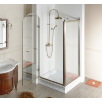 Gelco ANTIQUE obdélníkový sprchový kout, 800x1000 mm, L varianta GQ1280LCGQ5610C