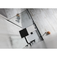 Polysan ALTIS BLACK obdélníkový sprchový kout 1500x800 mm, L/P varianta AL4212BAL5912B