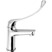 Bruckner SCHMITZ stojánková umyvadlová baterie, lékařská páka, chrom 863.004.1