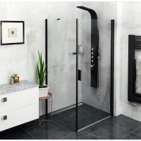 Polysan ZOOM BLACK obdélníkový sprchový kout 900x800mm L/P varianta ZL1290BZL3280B