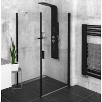Polysan ZOOM BLACK čtvercový sprchový kout 900x900mm L/P varianta ZL1290BZL3290B