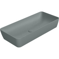 GSI NUBES keramické umyvadlo na desku 80x40cm, agave mat 904004
