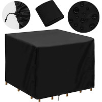 Ochranný voděodolný obal na zahradní nábytek ARENA 145x145x120 cm - černý