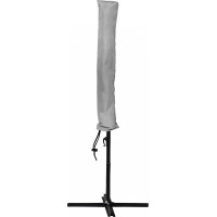 Ochranný obal na zahradní slunečník FLINT 20/25x135 cm - šedý