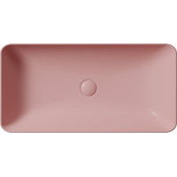 GSI NUBES keramické umyvadlo na desku 80x40cm, blush mat 904024