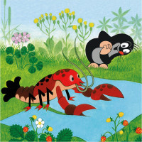 Dino Puzzle Krteček a kalhotky 3x55 dílků