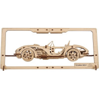 Ugears 2.5D dřevěné mechanické puzzle Roadster MK3