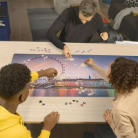 RAVENSBURGER Panoramatické puzzle Barevný Londýn 2000 dílků