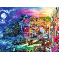 RAVENSBURGER Puzzle Barevné Cinque Terre 2000 dílků