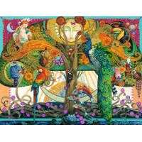 RAVENSBURGER Puzzle Pátý den Stvoření světa 2000 dílků