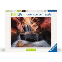 RAVENSBURGER Puzzle Vodopád v Červeném kaňonu 1500 dílků