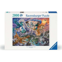 RAVENSBURGER Puzzle Vzduchem na Pegasovi 2000 dílků
