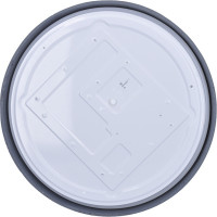 Solight LED osvětlení s dálkovým ovladačem Grey , 48W, 3360lm, 38cm, změna chromatičnosti, stmívatelné
