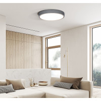 Solight LED osvětlení s dálkovým ovladačem Grey , 48W, 3360lm, 38cm, změna chromatičnosti, stmívatelné