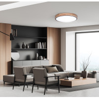 Solight LED osvětlení s dálkovým ovladačem Iron Oak, 60W, 4200lm, 51cm, změna chromatičnosti, stmívatelné