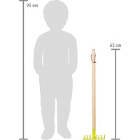 small foot Hrábě zelené 1 ks