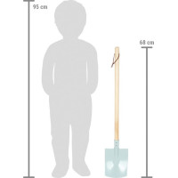 small foot Rýč rovný modrý 1 ks