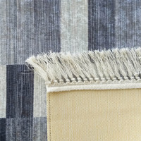 Kusový koberec BIANCA tiles - odstíny šedé