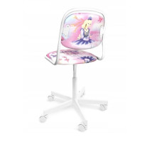 Dětská otočná židle ELF Pink