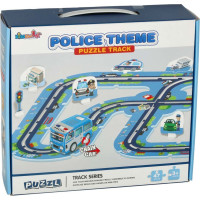 KIK Obrysové puzzle Policejní téma