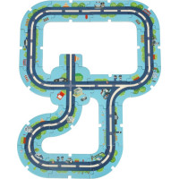 KIK Obrysové puzzle Policejní téma