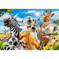 CASTORLAND Puzzle Africké selfie 500 dílků