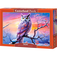 CASTORLAND Puzzle Dokonalý večer se sovou 500 dílků