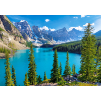 CASTORLAND Puzzle Jaro u jezera Moraine, Kanada 500 dílků