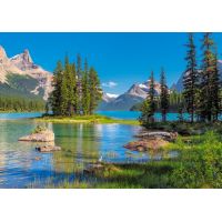 CASTORLAND Puzzle Jezero Maligne, Kanada 500 dílků