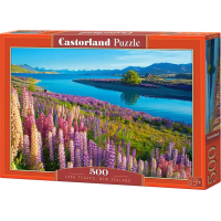 CASTORLAND Puzzle Jezero Tekapo, Nový Zéland 500 dílků