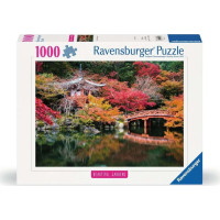 RAVENSBURGER Puzzle Kouzelné zahrady: Daigodži, Kjóto, Japonsko 1000 dílků
