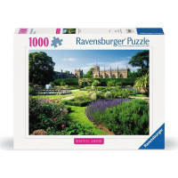 RAVENSBURGER Puzzle Kouzelné zahrady: Královské zahrady, hrad Sudeley, Anglie 1000 dílků